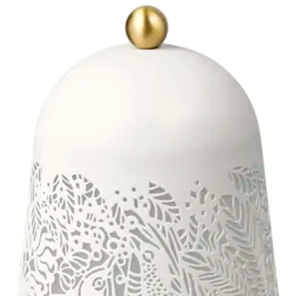 Lampă de masă Ikea Solskur White Rețea photo 5
