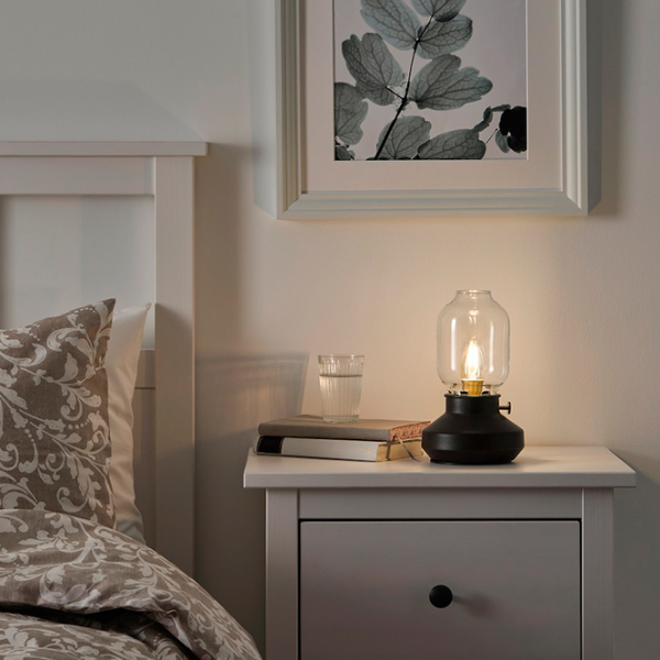 Lampă de masă Ikea Tarnaby Antracite Rețea photo 2