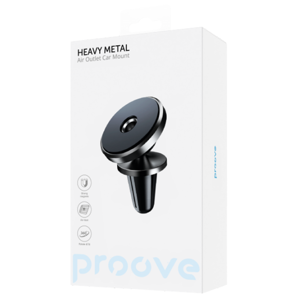 Suport pentru telefon Proove Heavy Metal Black  photo 4
