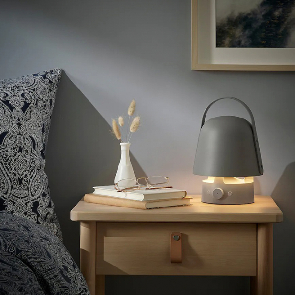 Lampă de masă Ikea Vappeby Gray Acumulator photo 5