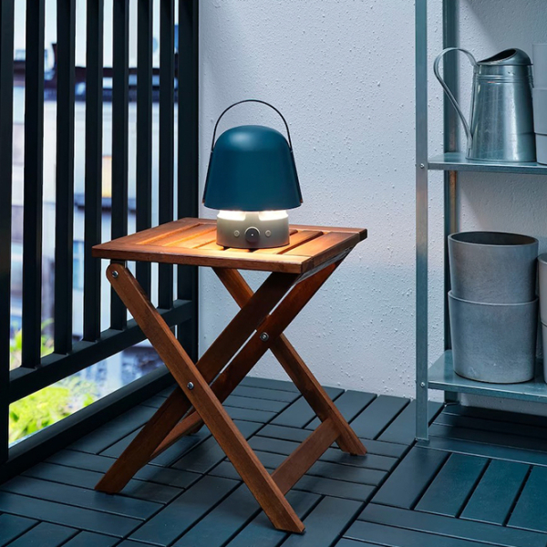 Lampă de masă Ikea Vappeby Blue Acumulator photo 6