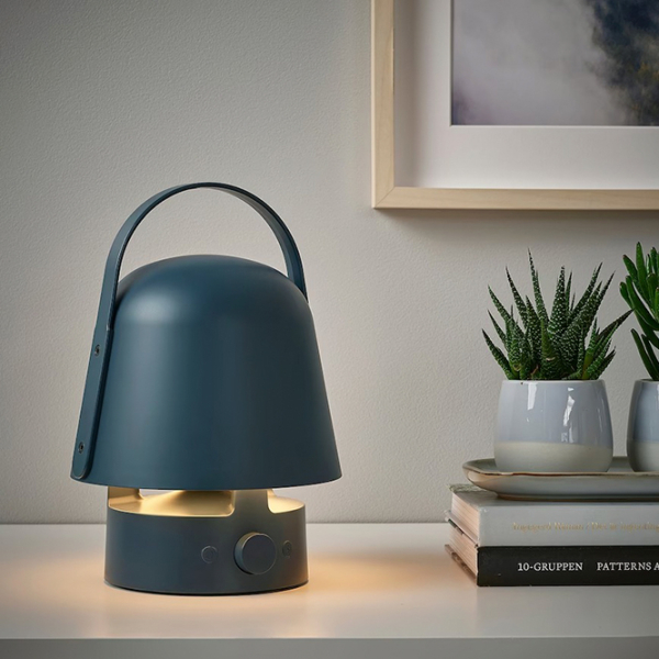 Lampă de masă Ikea Vappeby Blue Acumulator photo 7