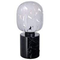 Lampă de masă Ikea Markfrost/Molnart Black Rețea