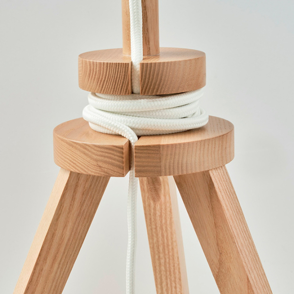 Нaстольная лампа Ikea Lauters Wood От сети photo 2