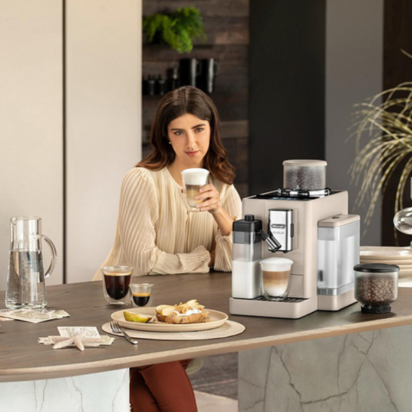 Aparat de cafea DeLonghi EXAM440.55.BG Beige 1450 W, 1.4 l, Bloc termic photo 9