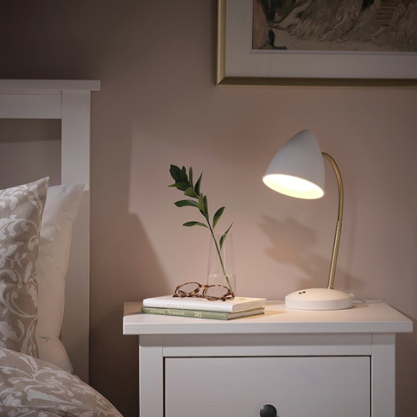 Настольная лампа Ikea Isnalen Белый От сети photo 3