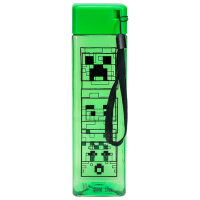 Sticlă pentru apă Fan Paladone Shaped Green 0.5l