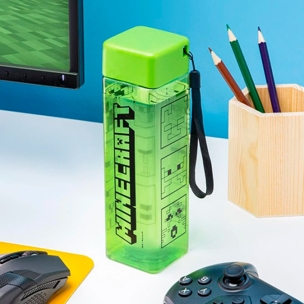 Sticlă pentru apă Fan Paladone Shaped Green 0.5l photo 4