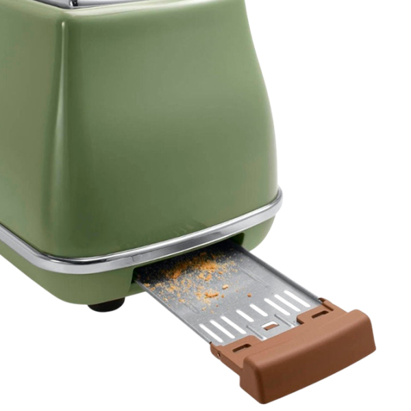 Toster DeLonghi CTOV 2103 GR Olive Green 900 W, Numărul de grade de prăjire: 6 photo 2