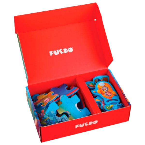 Puzzle magnetic Puedo Sea World (K1928) Numărul de piese: 35, Vârsta recomandată: 3+ photo 1