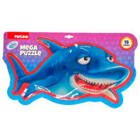Пазл 2D Puedo Mega Puzzle (B2217) Количество деталей: 15, Рекомендуемый возраст: 3+