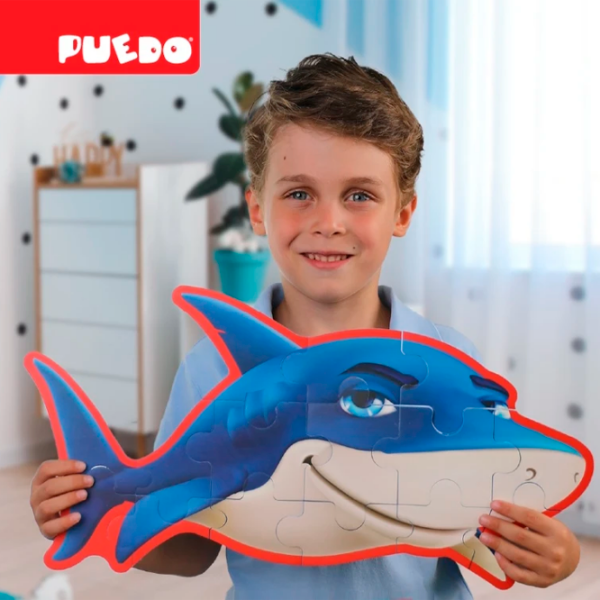 Пазл 2D Puedo Mega Puzzle (B2217) Количество деталей: 15, Рекомендуемый возраст: 3+ photo 3