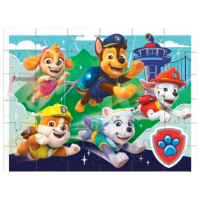 Puzzle 2D DoDo Paw Patrol 2in1 (200561) Numărul de piese: 60, Vârsta recomandată: 3+