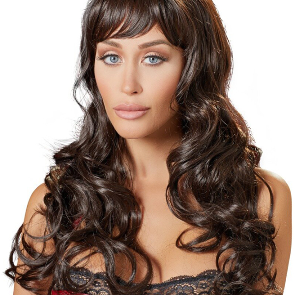 Perucă Cottelli Wig Long Dark Brown  photo 3