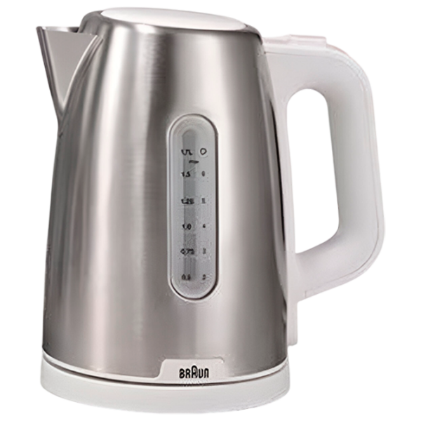 Ceainic electric Braun WK1500WH White 2200 W, 1.7l, Material interior: Inox photo 1