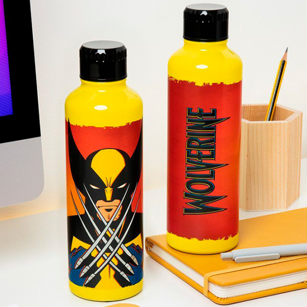 Sticlă pentru apă Fan Paladone Xmen Wolverine Red 0.5l photo 2