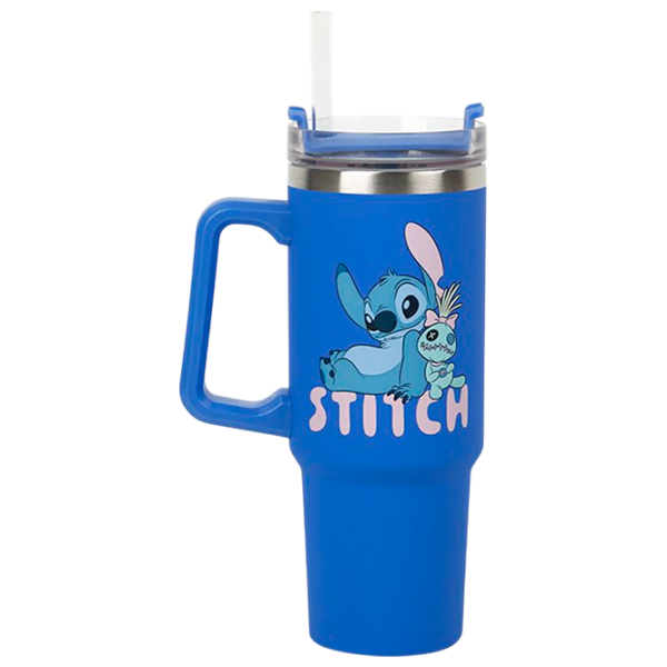 Sticlă pentru apă Paladone Stitch Blue 0.9l photo 1