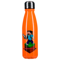 Sticlă pentru apă Fan Paladone Minecraft Orange 0.6l