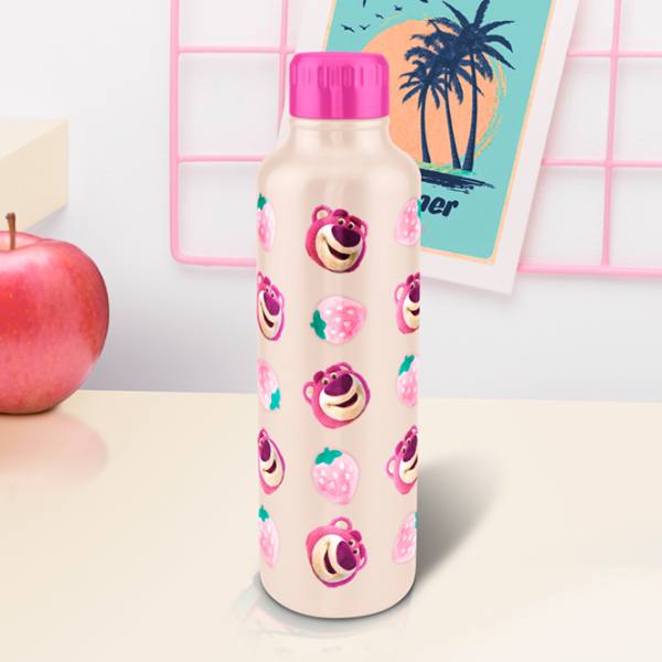 Sticlă pentru apă Fan Paladone Lotso Pink 0.5l photo 2