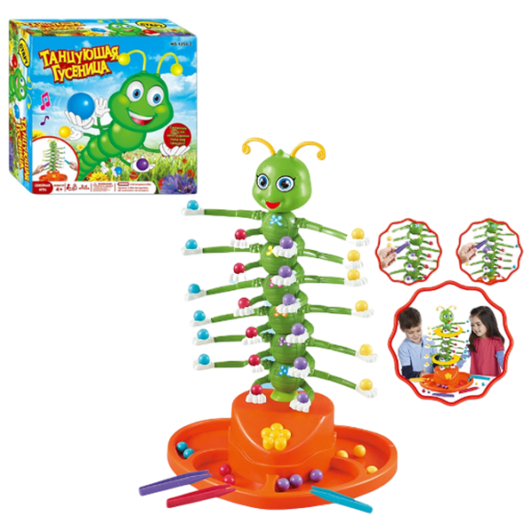 Joc de masă Board Games Dancing Caterpillar Strategie, 3+ photo 1