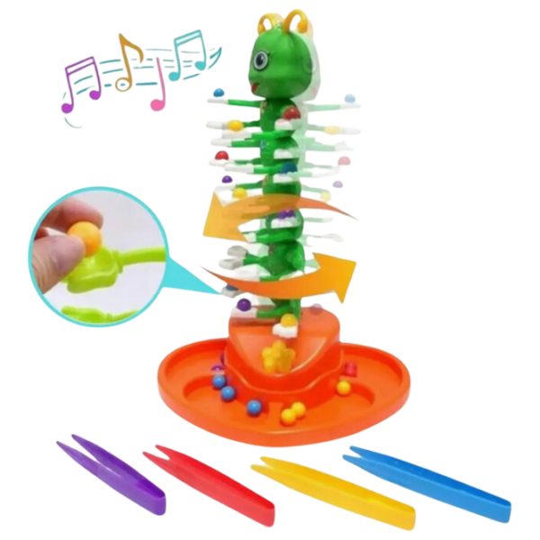 Joc de masă Board Games Dancing Caterpillar Strategie, 3+ photo 2