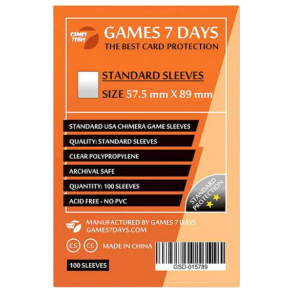 Joc de masă Games 7 Days Standard USA Chimera Protectoare de cărți, 6+ photo 1