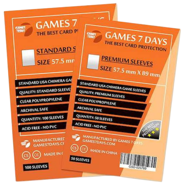 Joc de masă Games 7 Days Standard USA Chimera Protectoare de cărți, 6+ photo 2