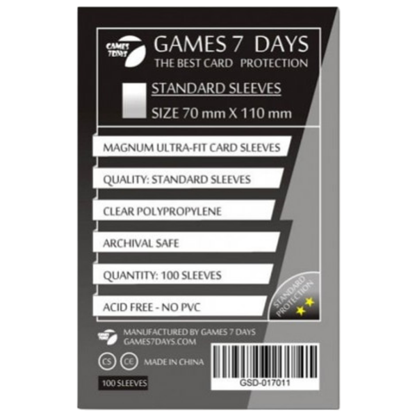 Joc de masă Games 7 Days Magnum Ultra-Fit Protectoare de cărți, 6+ photo 1