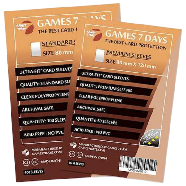 Joc de masă Games 7 Days Ultra-Fit Protectoare de cărți, 6+ photo 1