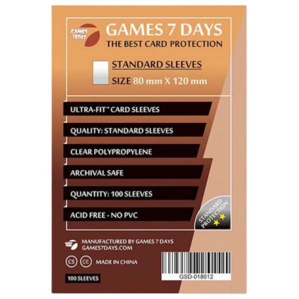 Joc de masă Games 7 Days Ultra-Fit Protectoare de cărți, 6+ photo 2