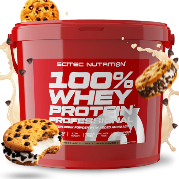 Протеин Scitec Nutrition 100% Whey Protein Professional 5000 г Шоколад, пирожные с взбитыми сливками | порошок photo 5