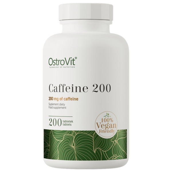 Complexe preantrenament OstroVit Caffeine 200 (5903246229172) 95 g photo 1