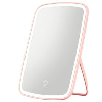 Oglindă de machiaj Jordan Judy NV505 White Pink 