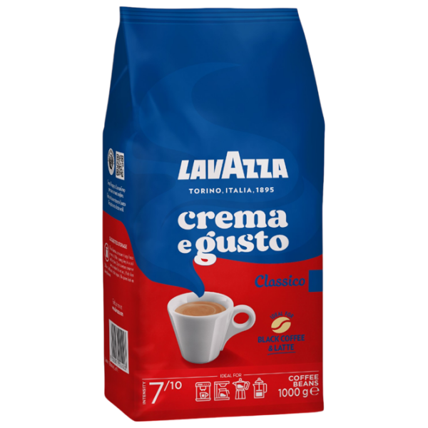 Кофе LAVAZZA Crema E Gusto 1000 г В зёрнах photo 1
