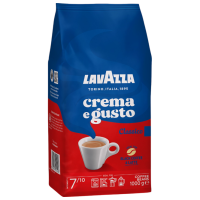 Кофе LAVAZZA Crema E Gusto 1000 г В зёрнах