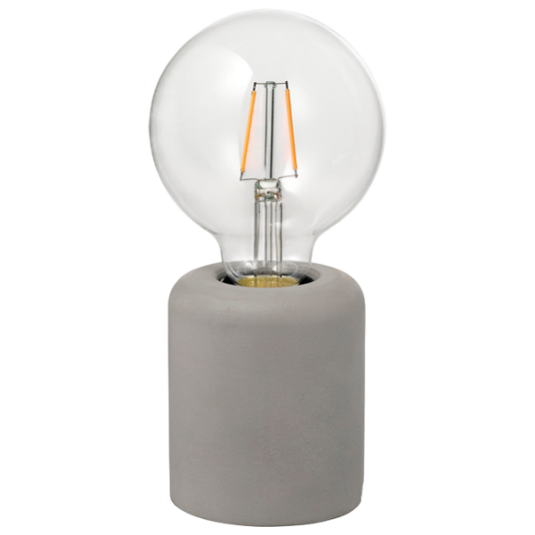 Lampă de masă Ikea Rasegel/Lunnom Gray Rețea photo 1