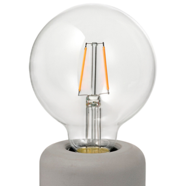 Lampă de masă Ikea Rasegel/Lunnom Gray Rețea photo 3