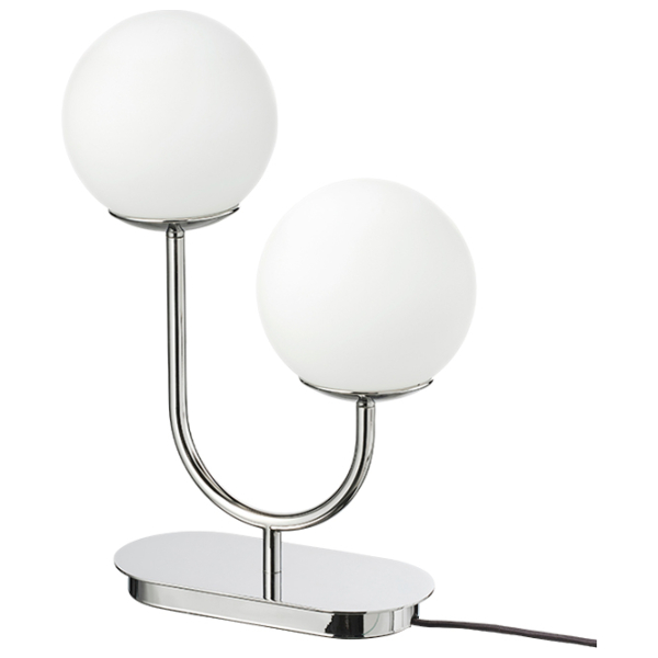Lampă de masă Ikea Simrishamn Crom Rețea photo 2
