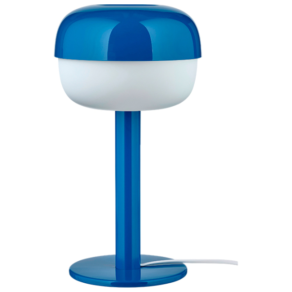 Lampă de masă Ikea Blasverk Blue Rețea photo 2
