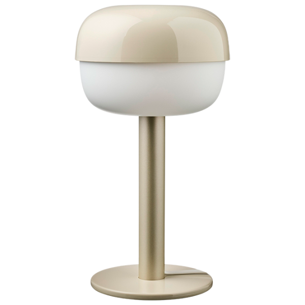Lampă de masă Ikea Blasverk Beige Rețea photo 1