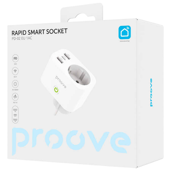 Smart priza Proove Rapid Smart Белый  photo 2