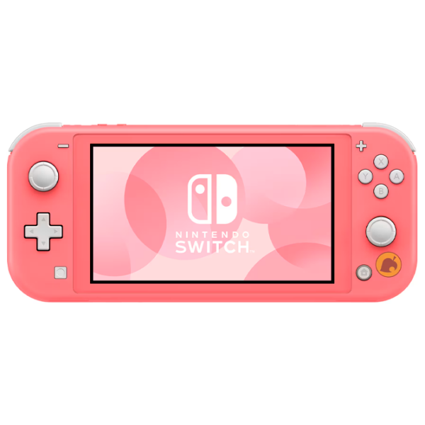 Consolă portabilă pentru jocuri Nintendo Switch Lite Bundle Animal Crossin & NSO Coral HDD , RAM 4 GB photo 1