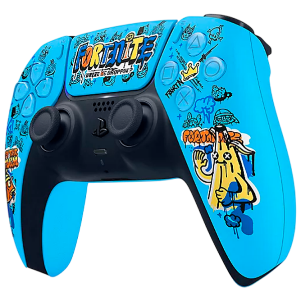 Gamepad Sony DualSense Fortnite Edition Brighty Blue Fără fir / 15 buttons photo 7