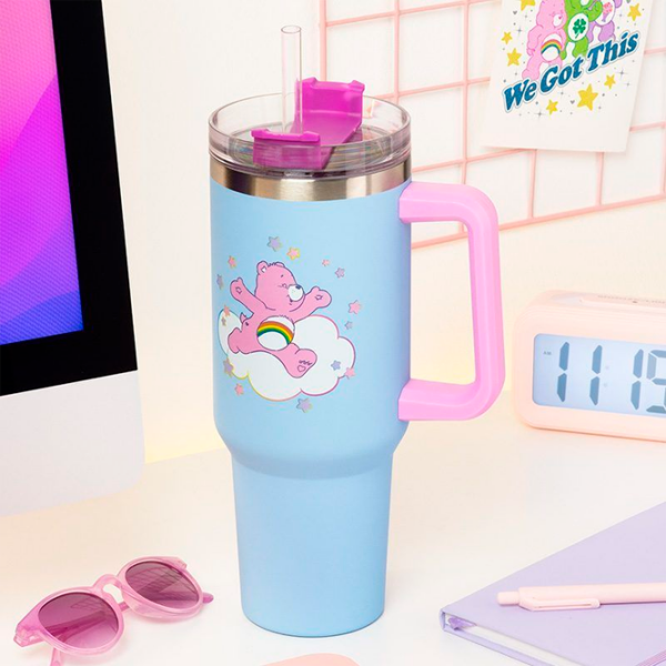 Термокружка Paladone Care Bears Insulated Cup and Straw Яркий синий 1200 мл photo 3