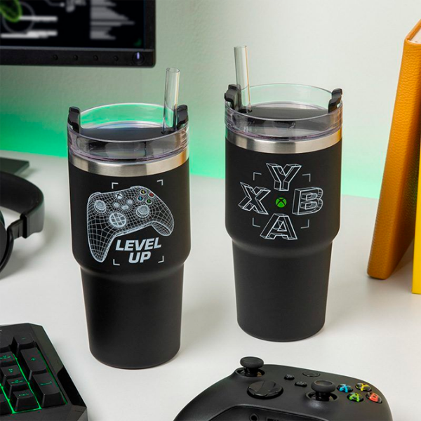 Cană termo Paladone Xbox Gamer Cup Black 600 ml photo 3