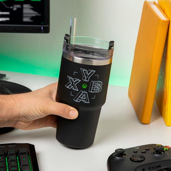 Cană termo Paladone Xbox Gamer Cup Black 600 ml photo 4