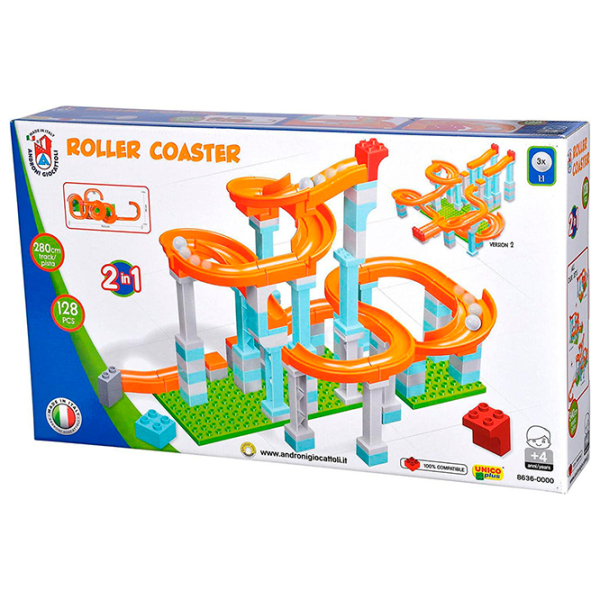Трасса для шариков Androni Giocattoni Roller Coaster 8636-0000
Red
Разноцветный  photo 2