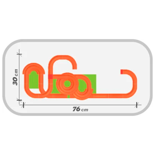 Трасса для шариков Androni Giocattoni Roller Coaster 8636-0000
Red
Разноцветный  photo 8