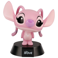 Lampă de masă fan Paladone Angel Icon Light PP14447LS Pink Disney