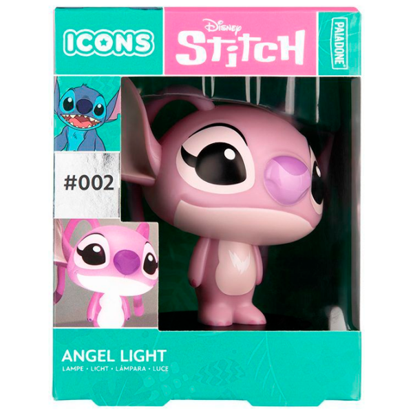 Lampă de masă fan Paladone Angel Icon Light PP14447LS Pink Disney photo 2